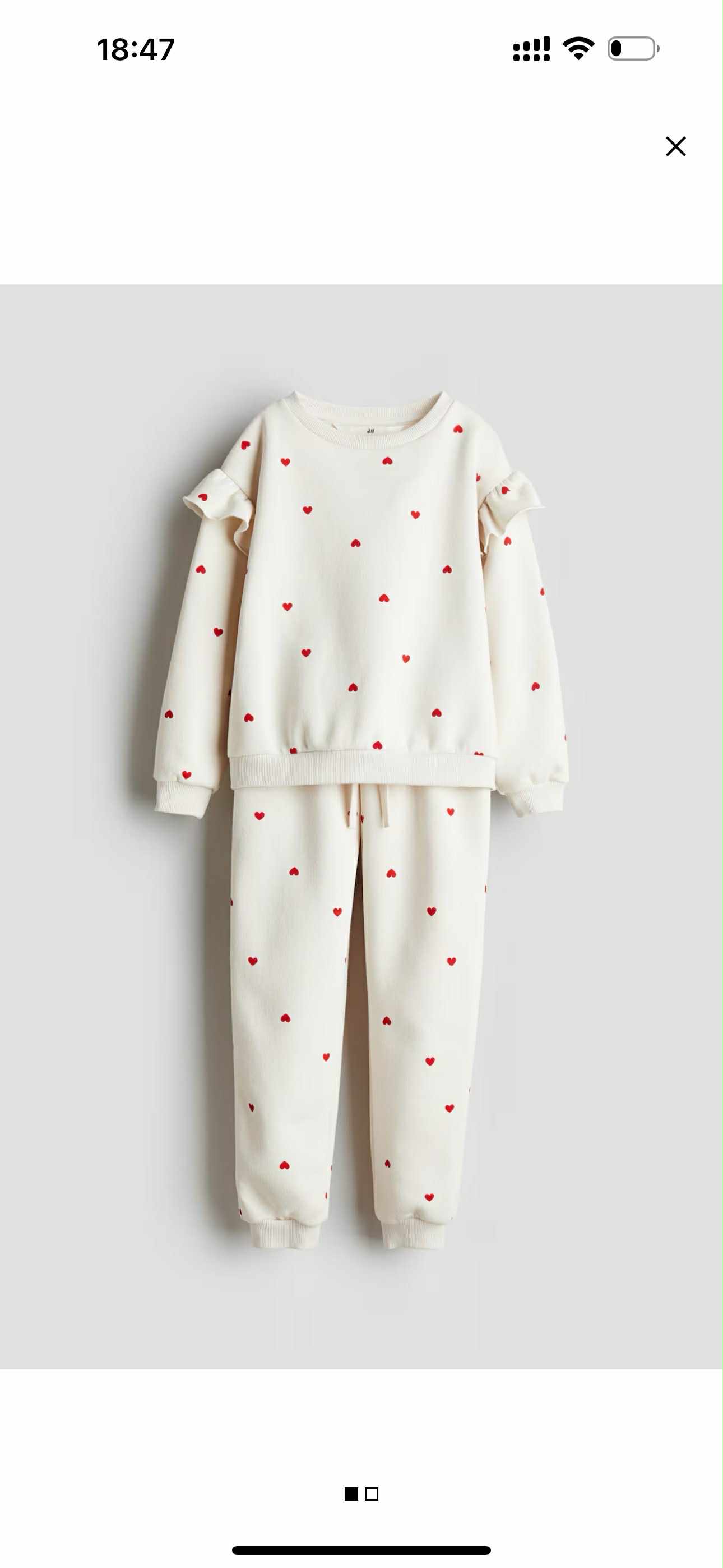 Dvoudílná souprava s potiskem